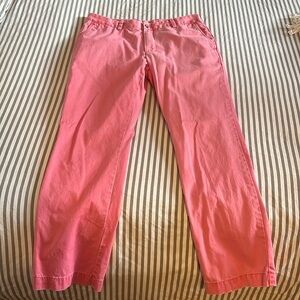 Vineyard Vines salmon colored pants